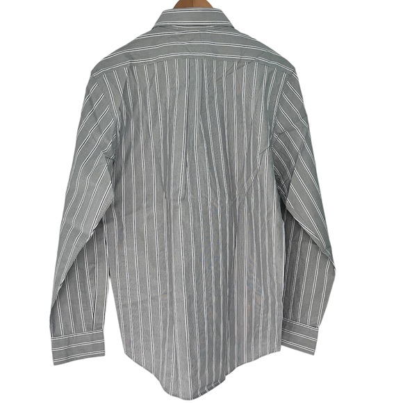 TOMMY HILFIGER stripe cotton long sleeve shirt - Picture 3 of 8